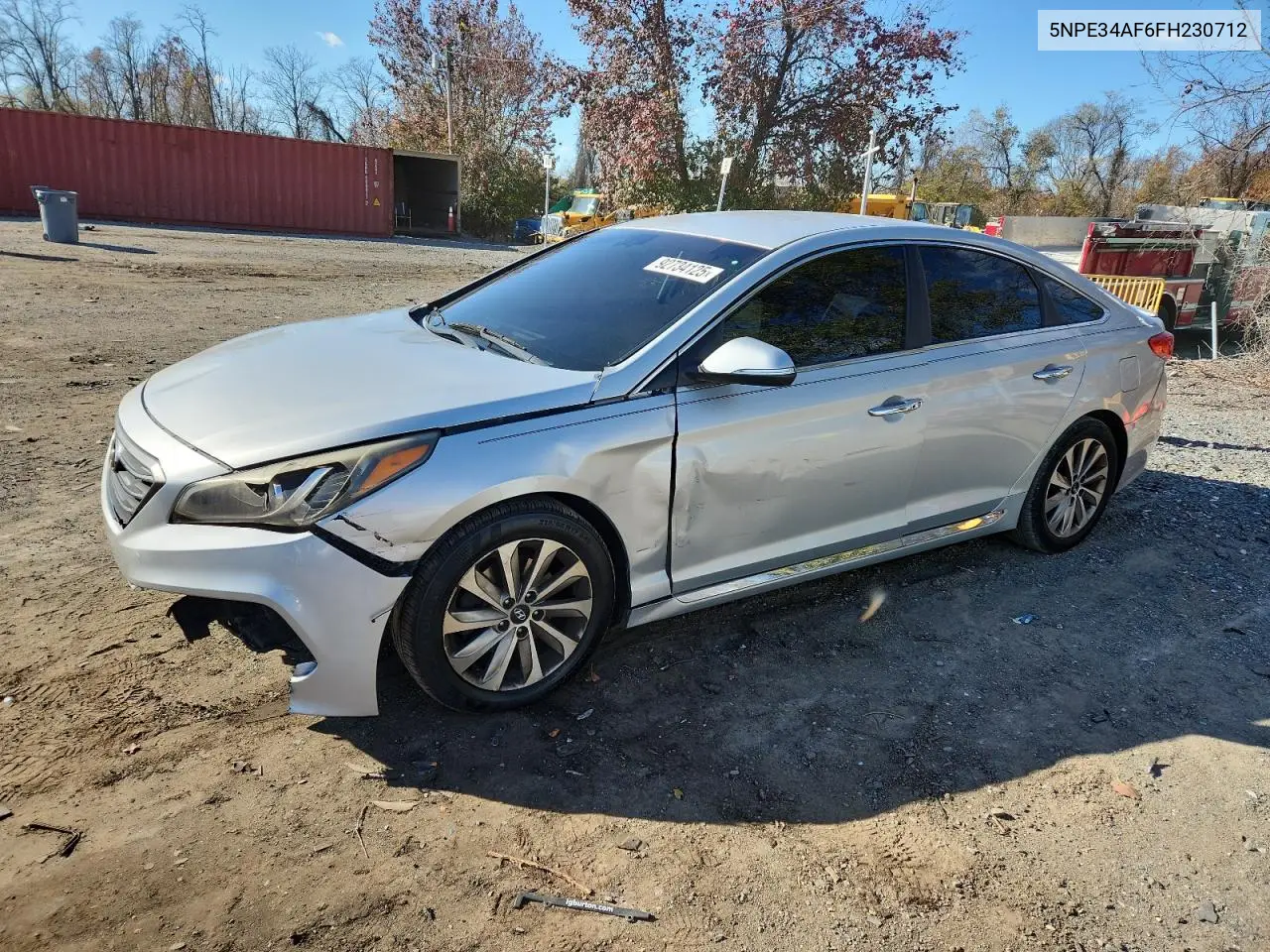 5NPE34AF6FH230712 2015 Hyundai Sonata Sport