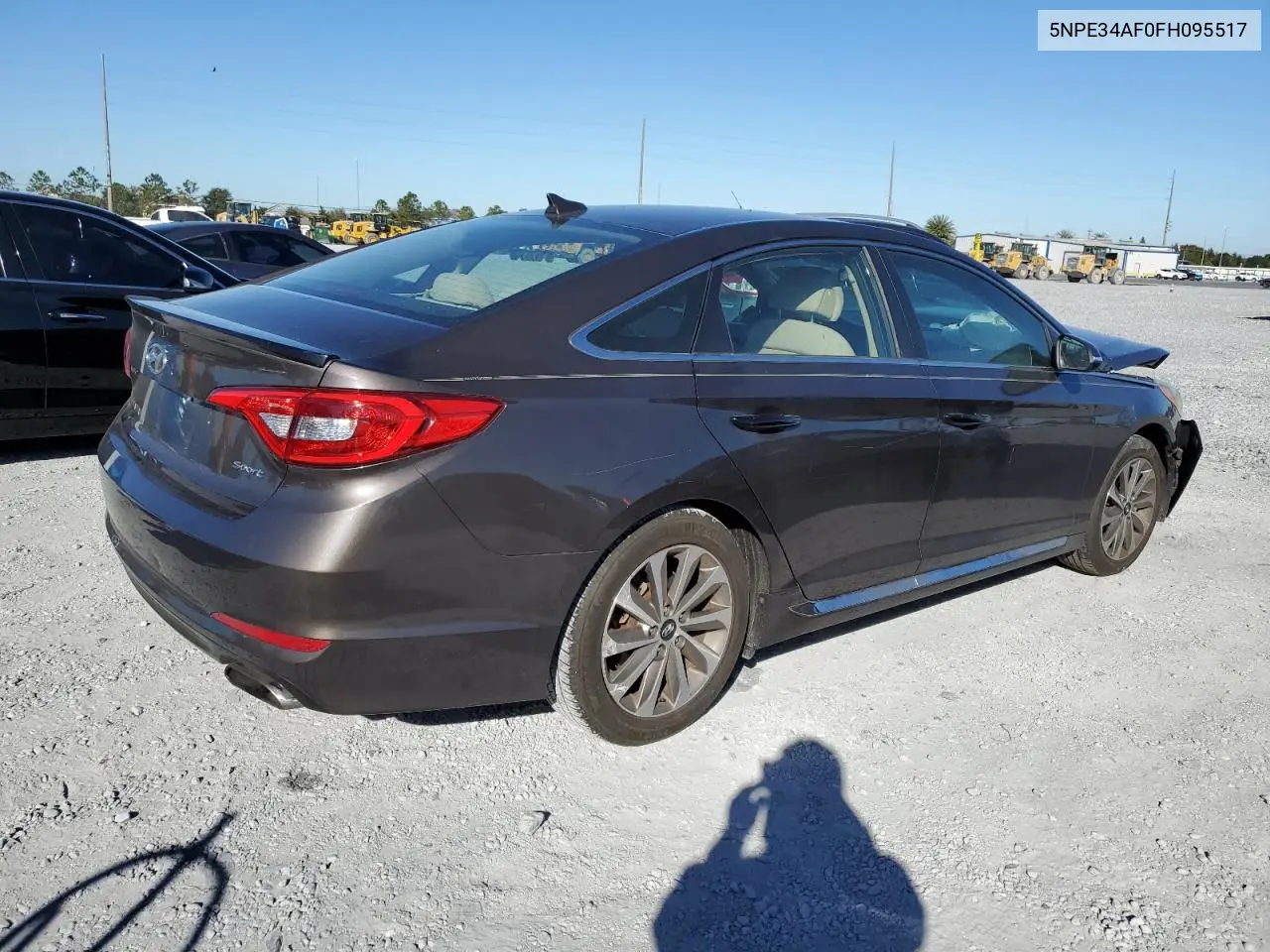 5NPE34AF0FH095517 2015 Hyundai Sonata Sport