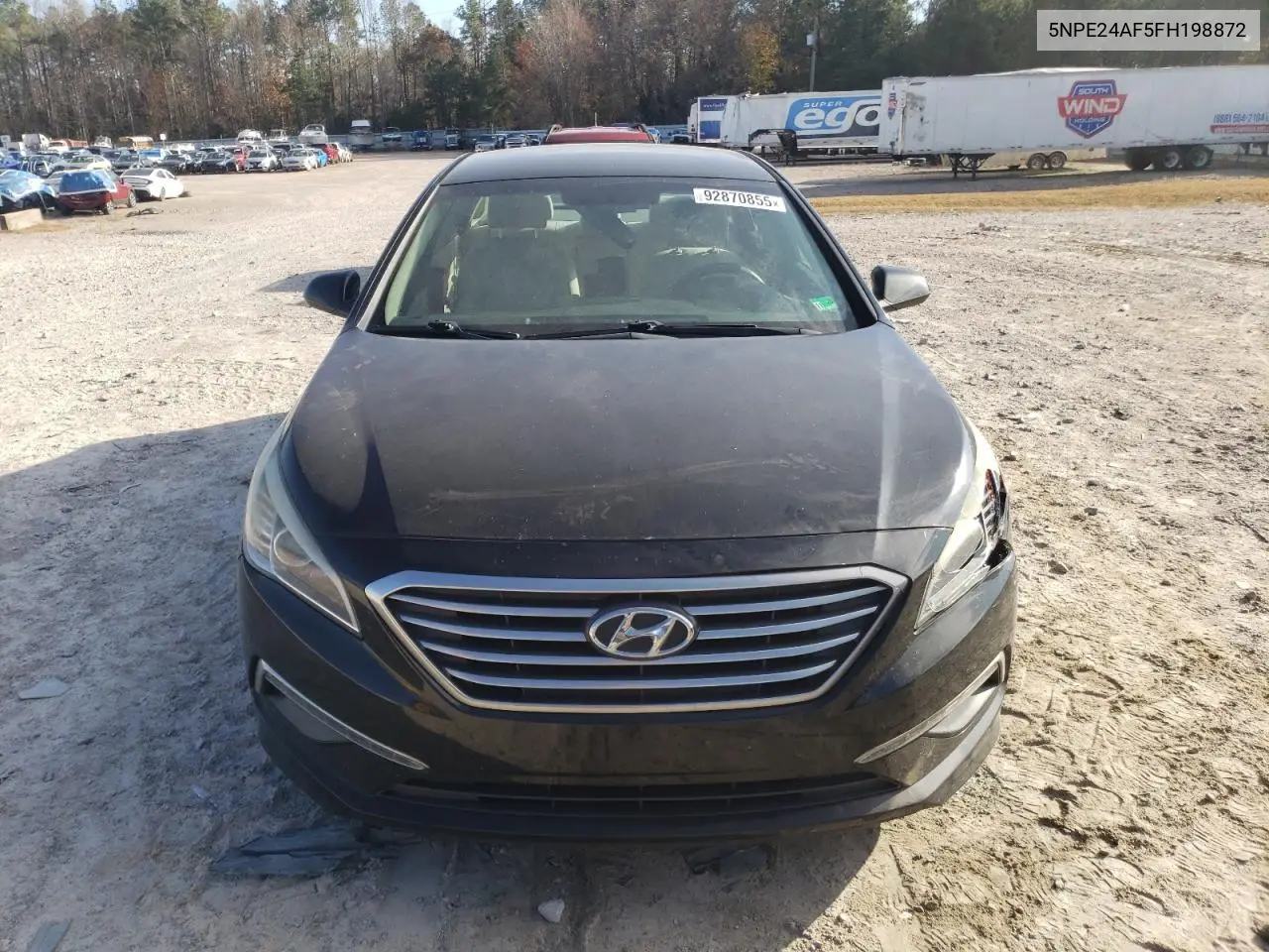 5NPE24AF5FH198872 2015 Hyundai Sonata Se