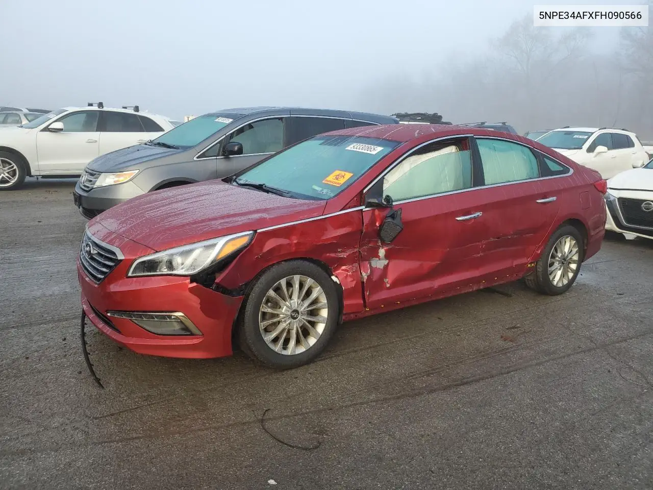 5NPE34AFXFH090566 2015 Hyundai Sonata Sport