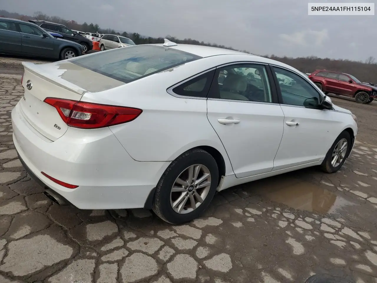 5NPE24AA1FH115104 2015 Hyundai Sonata Eco