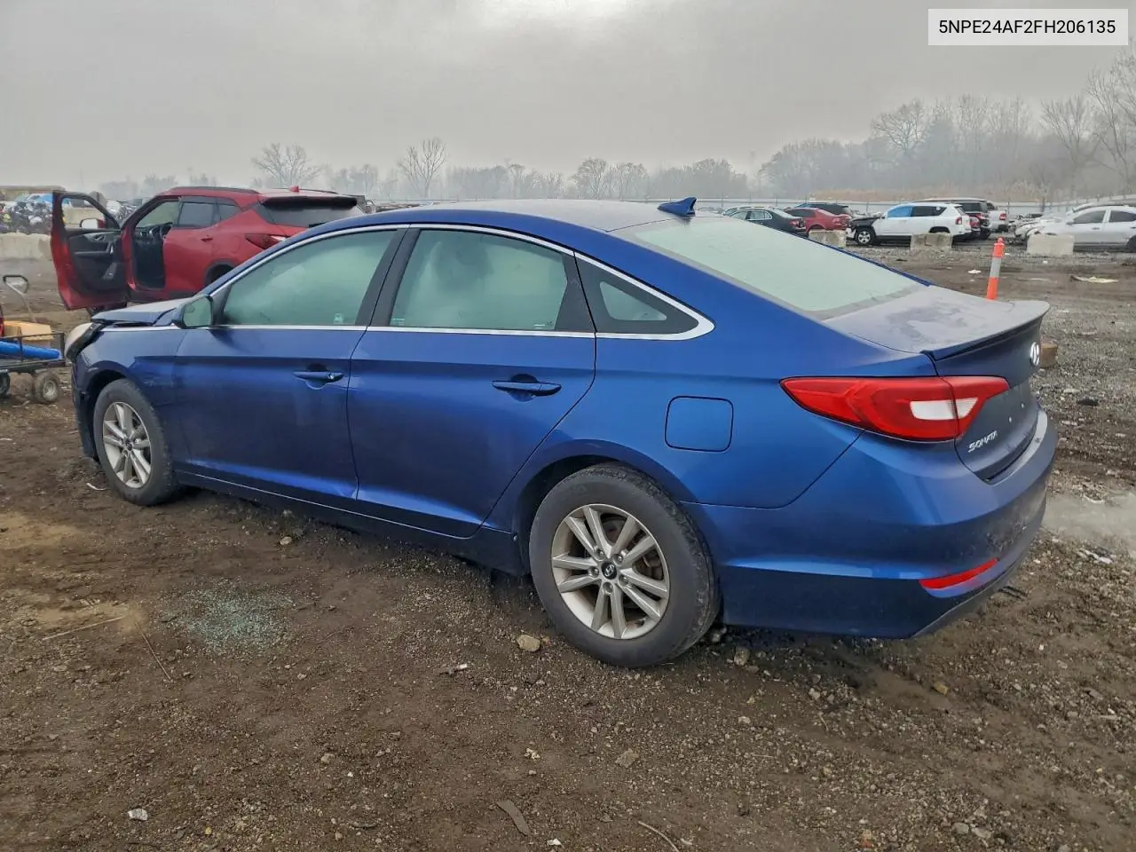 5NPE24AF2FH206135 2015 Hyundai Sonata Se