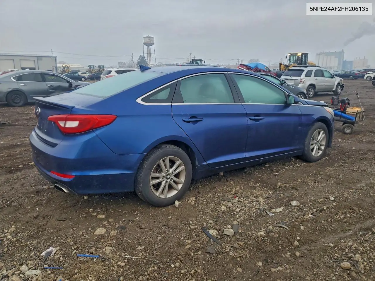 5NPE24AF2FH206135 2015 Hyundai Sonata Se