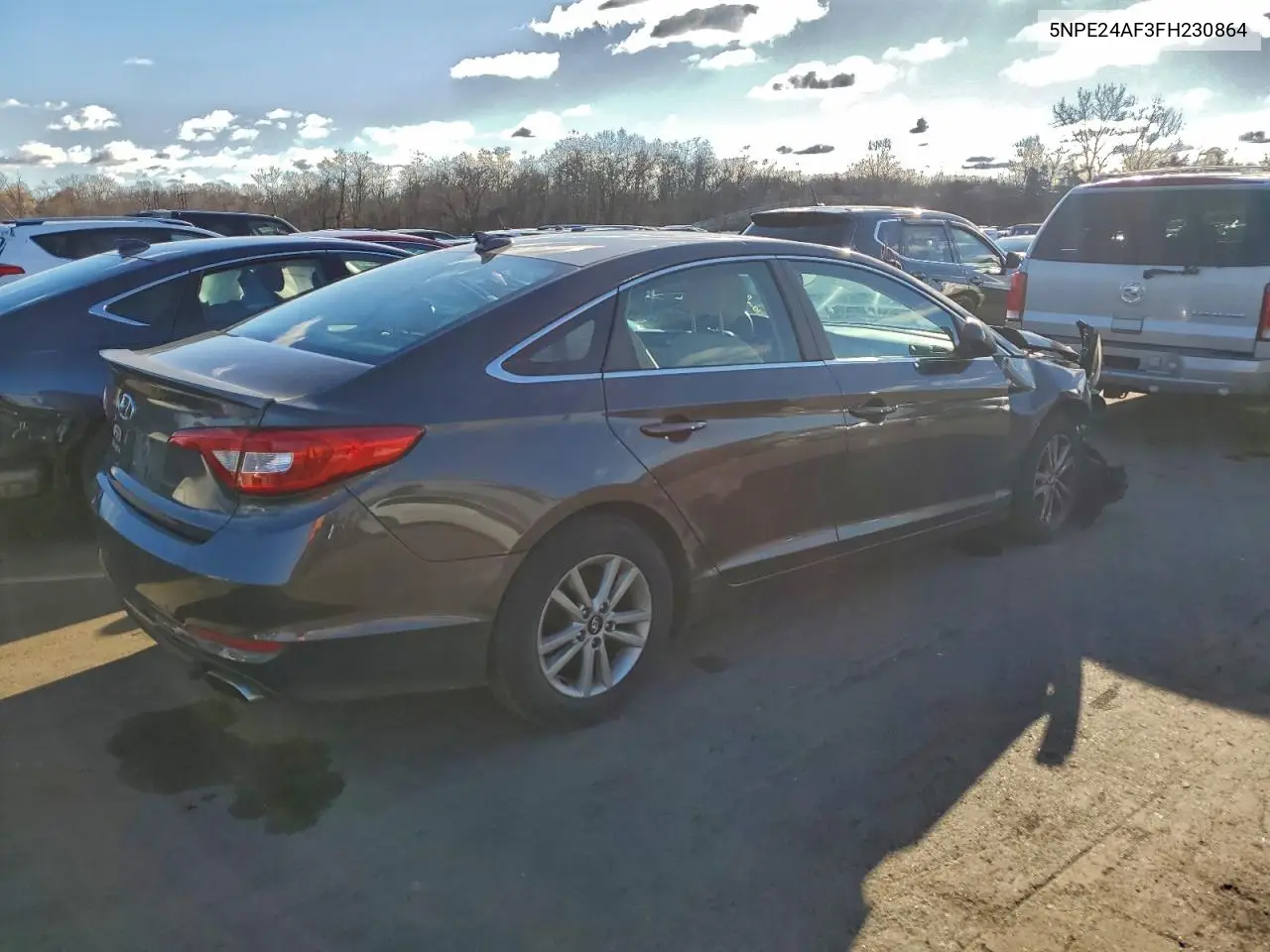 5NPE24AF3FH230864 2015 Hyundai Sonata Se