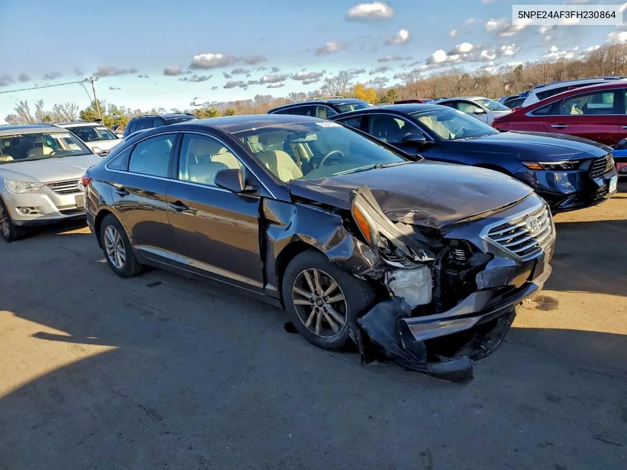 5NPE24AF3FH230864 2015 Hyundai Sonata Se