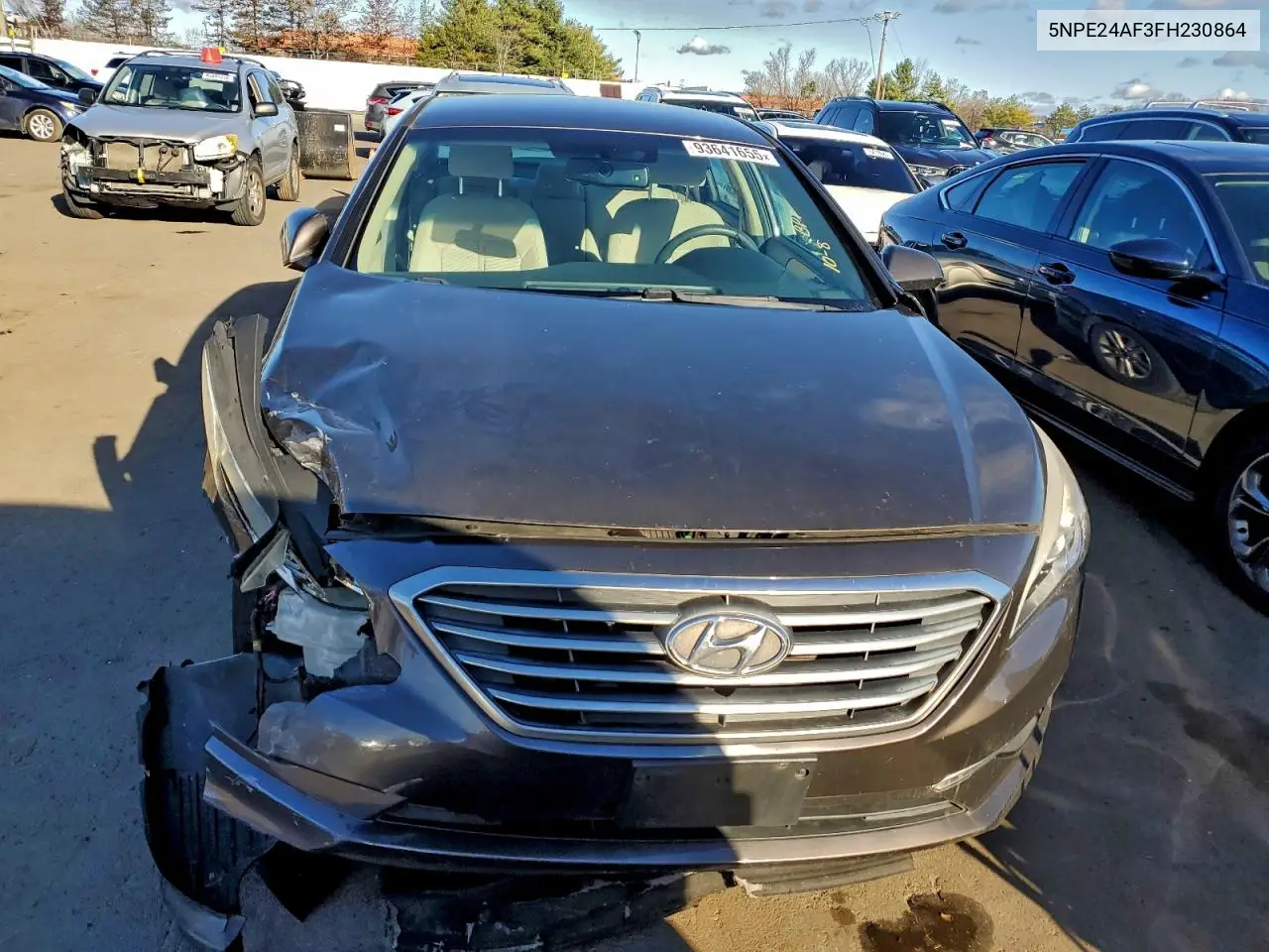 5NPE24AF3FH230864 2015 Hyundai Sonata Se