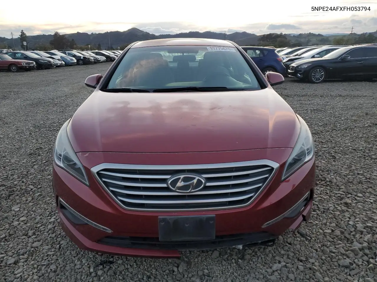 5NPE24AFXFH053794 2015 Hyundai Sonata Se