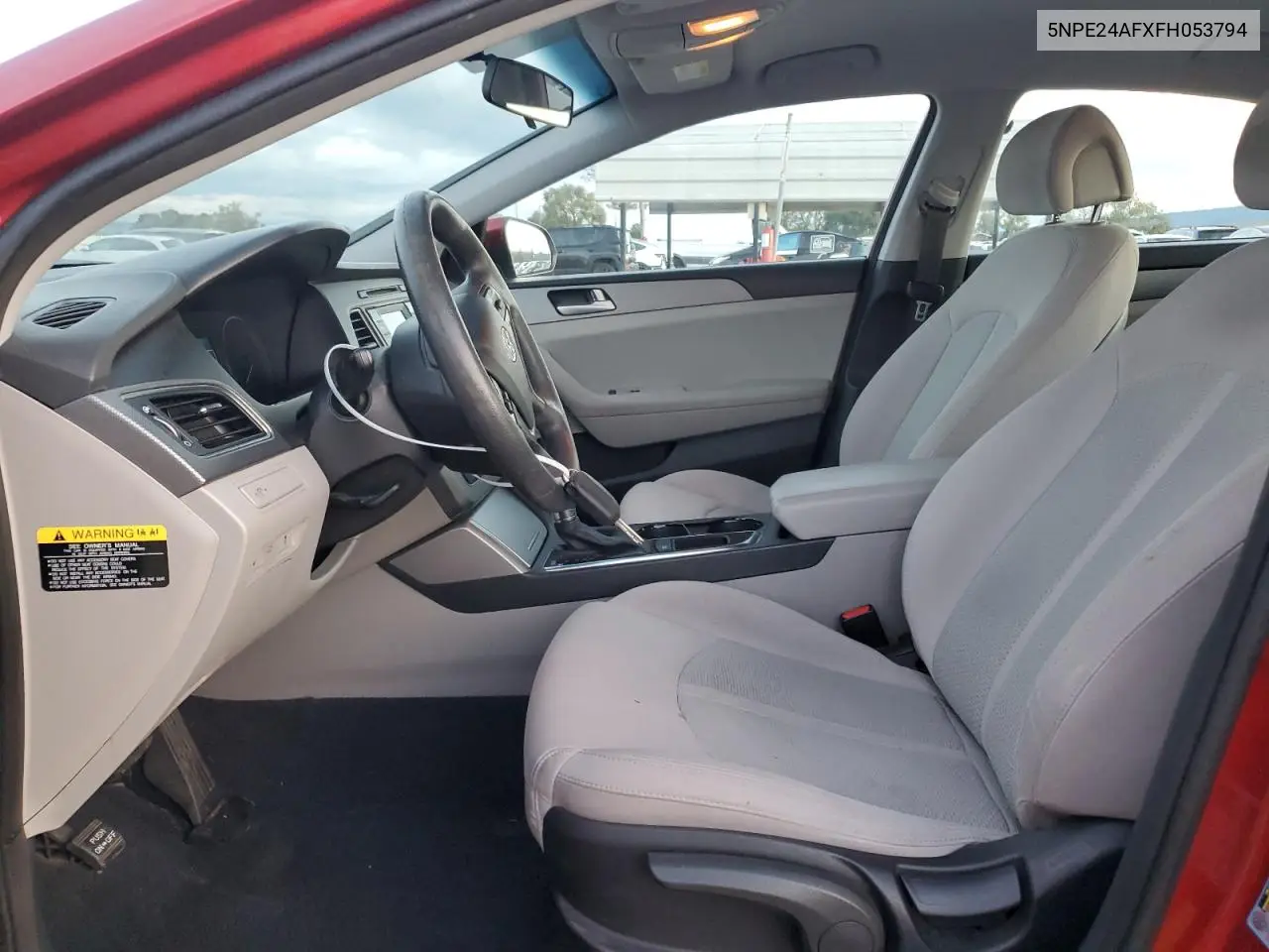 5NPE24AFXFH053794 2015 Hyundai Sonata Se