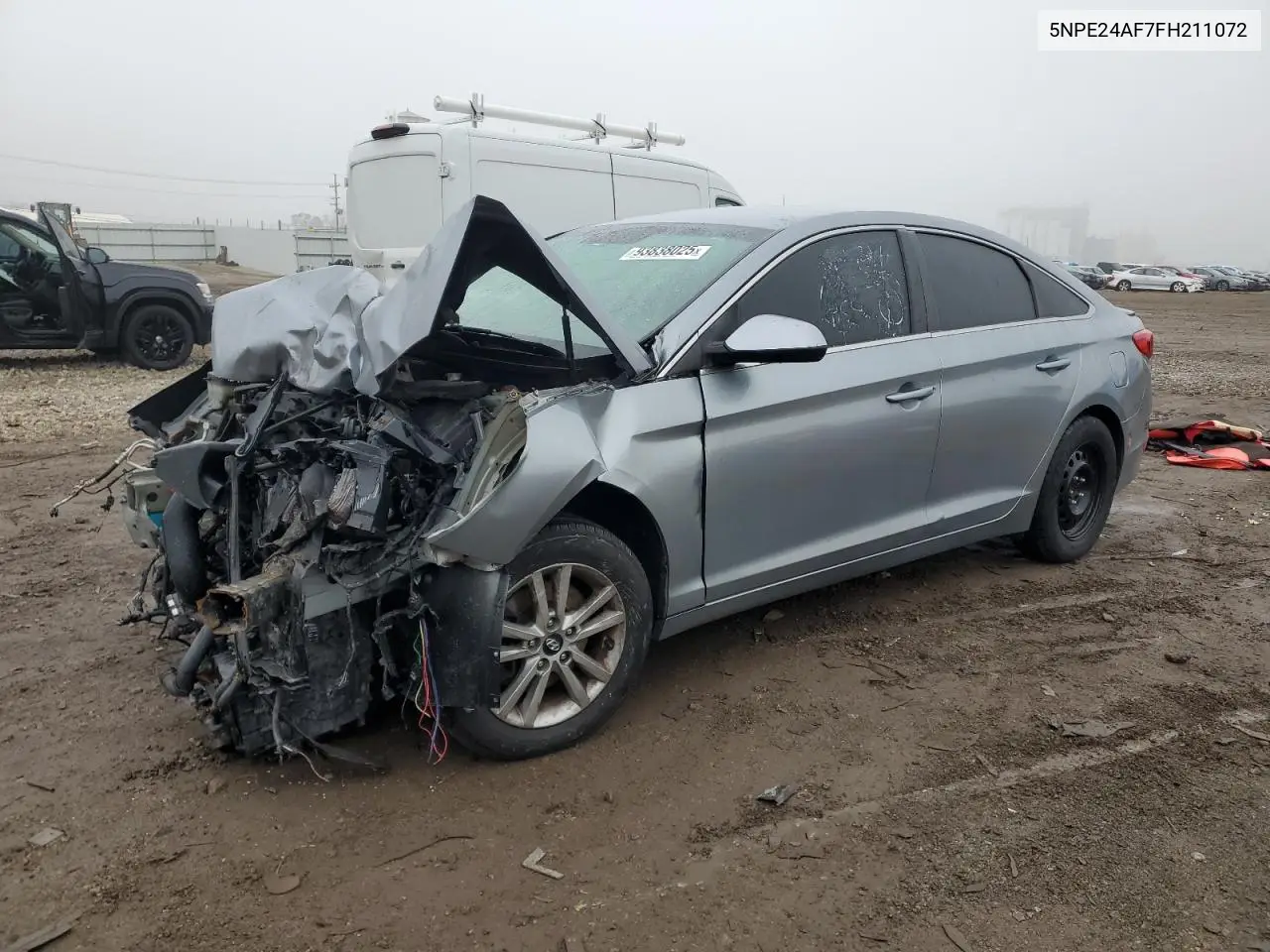 5NPE24AF7FH211072 2015 Hyundai Sonata Se
