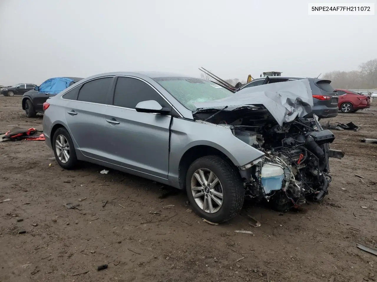 5NPE24AF7FH211072 2015 Hyundai Sonata Se