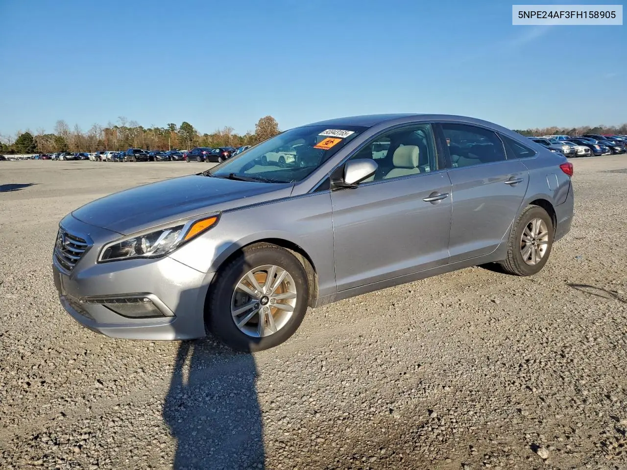 5NPE24AF3FH158905 2015 Hyundai Sonata Se