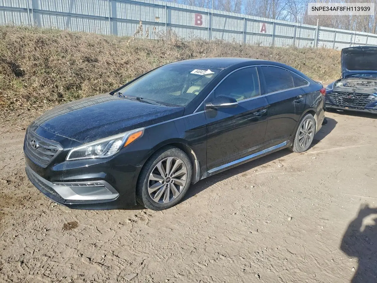 5NPE34AF8FH113939 2015 Hyundai Sonata Sport