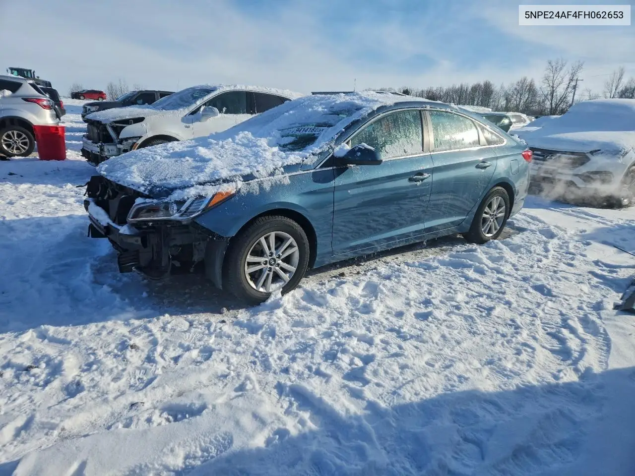 5NPE24AF4FH062653 2015 Hyundai Sonata Se