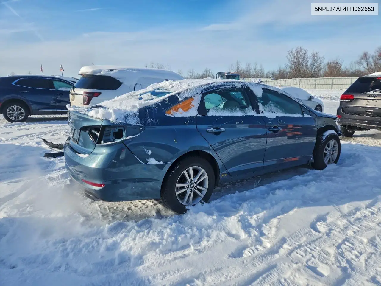5NPE24AF4FH062653 2015 Hyundai Sonata Se