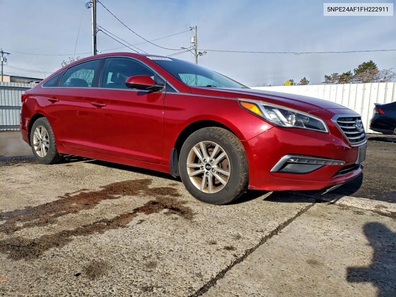 5NPE24AF1FH222911 2015 Hyundai Sonata Se