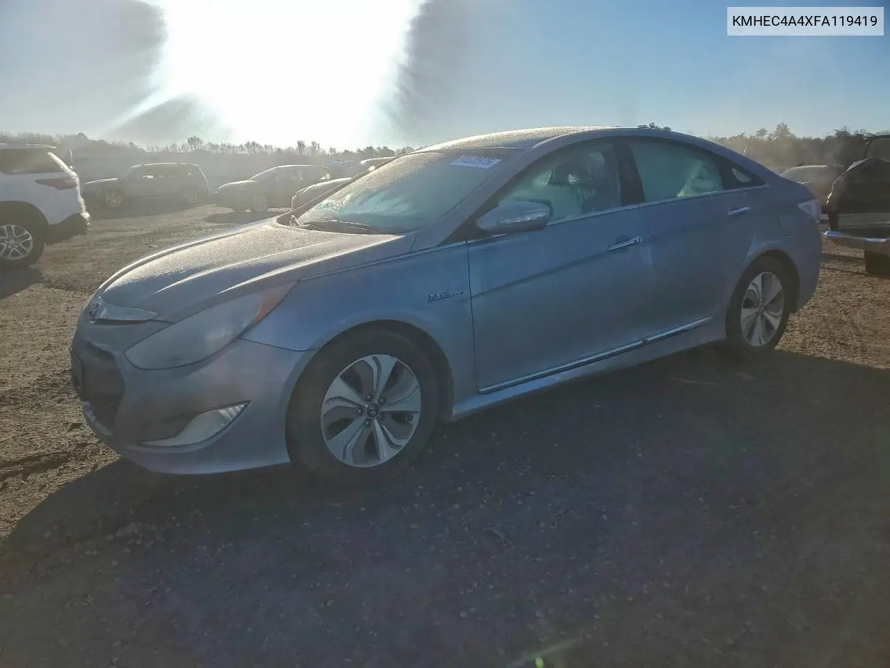 KMHEC4A4XFA119419 2015 Hyundai Sonata Hybrid