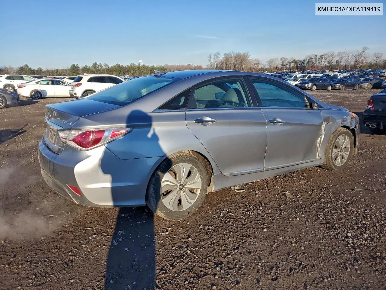 KMHEC4A4XFA119419 2015 Hyundai Sonata Hybrid