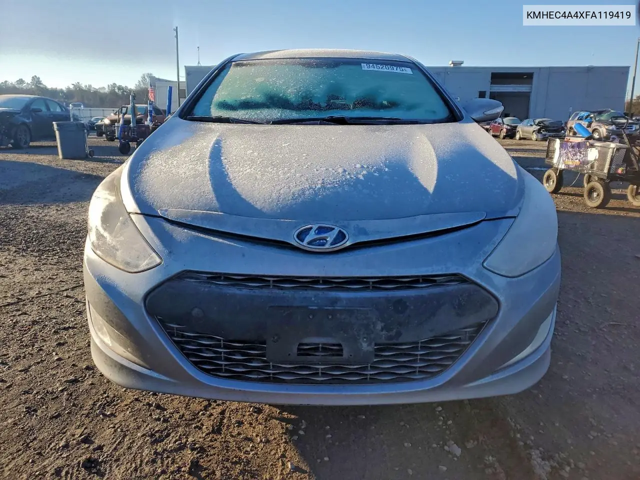 KMHEC4A4XFA119419 2015 Hyundai Sonata Hybrid