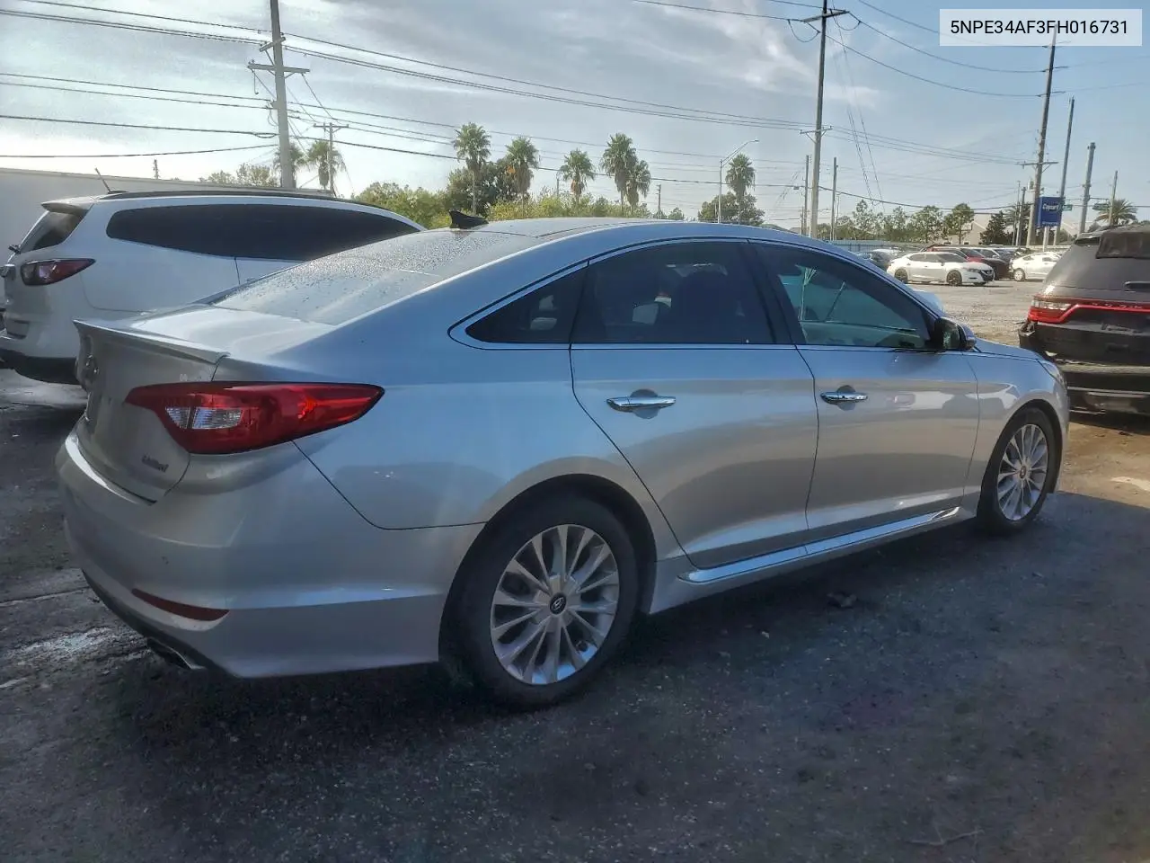 5NPE34AF3FH016731 2015 Hyundai Sonata Sport