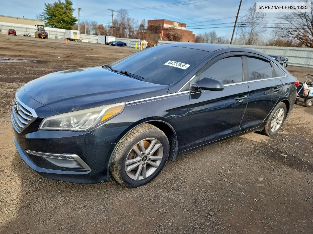 5NPE24AF0FH204335 2015 Hyundai Sonata Se