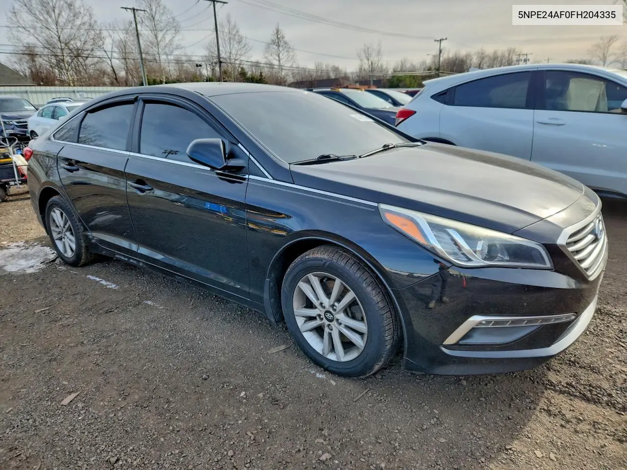 5NPE24AF0FH204335 2015 Hyundai Sonata Se