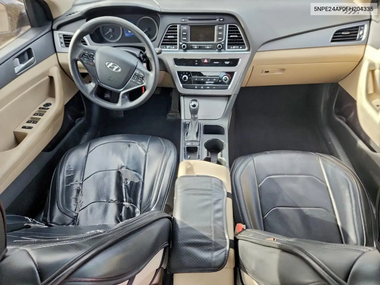 5NPE24AF0FH204335 2015 Hyundai Sonata Se