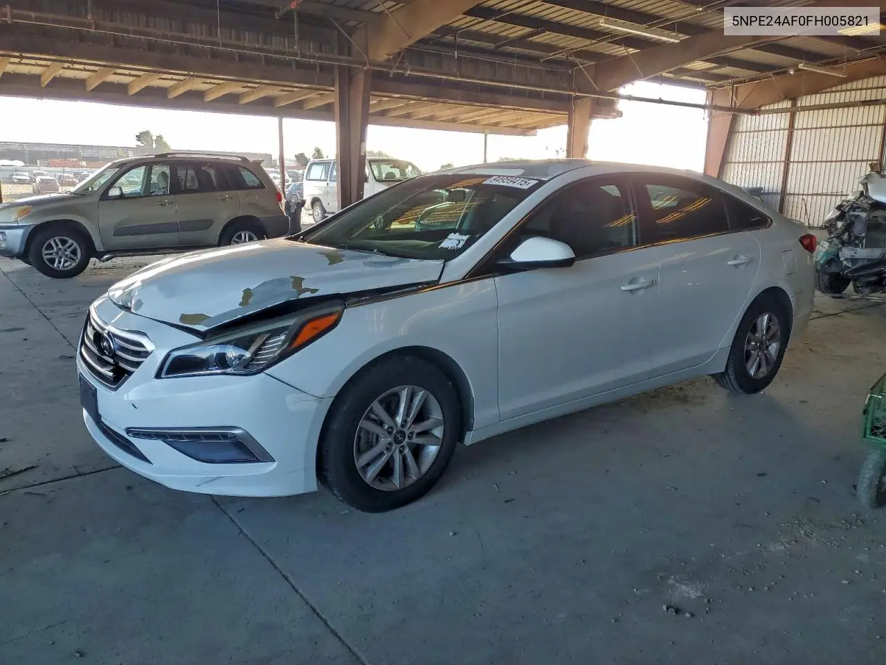 5NPE24AF0FH005821 2015 Hyundai Sonata Se