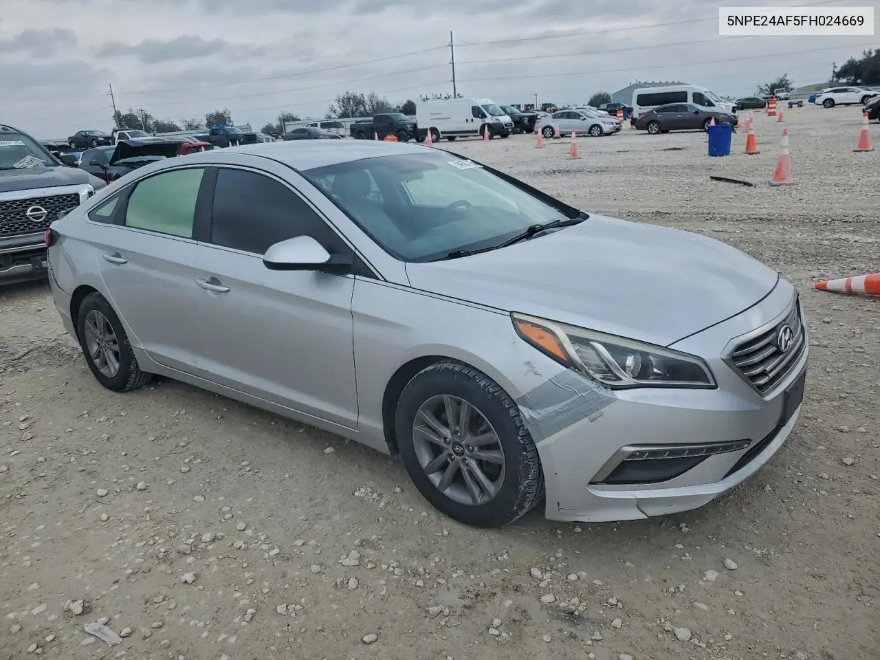5NPE24AF5FH024669 2015 Hyundai Sonata Se