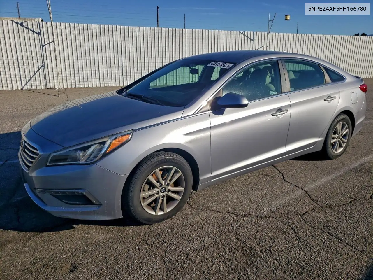 5NPE24AF5FH166780 2015 Hyundai Sonata Se