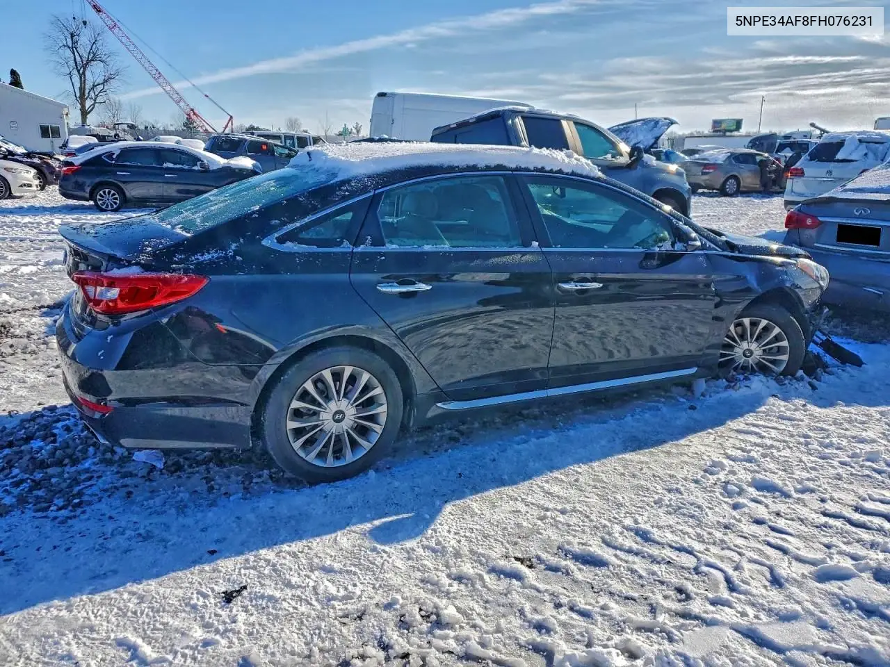 5NPE34AF8FH076231 2015 Hyundai Sonata Sport