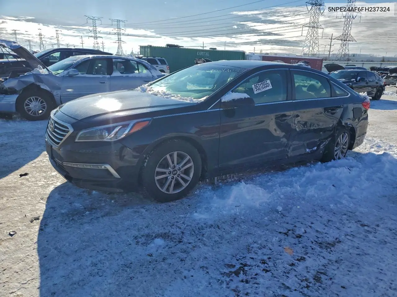 5NPE24AF6FH237324 2015 Hyundai Sonata Se