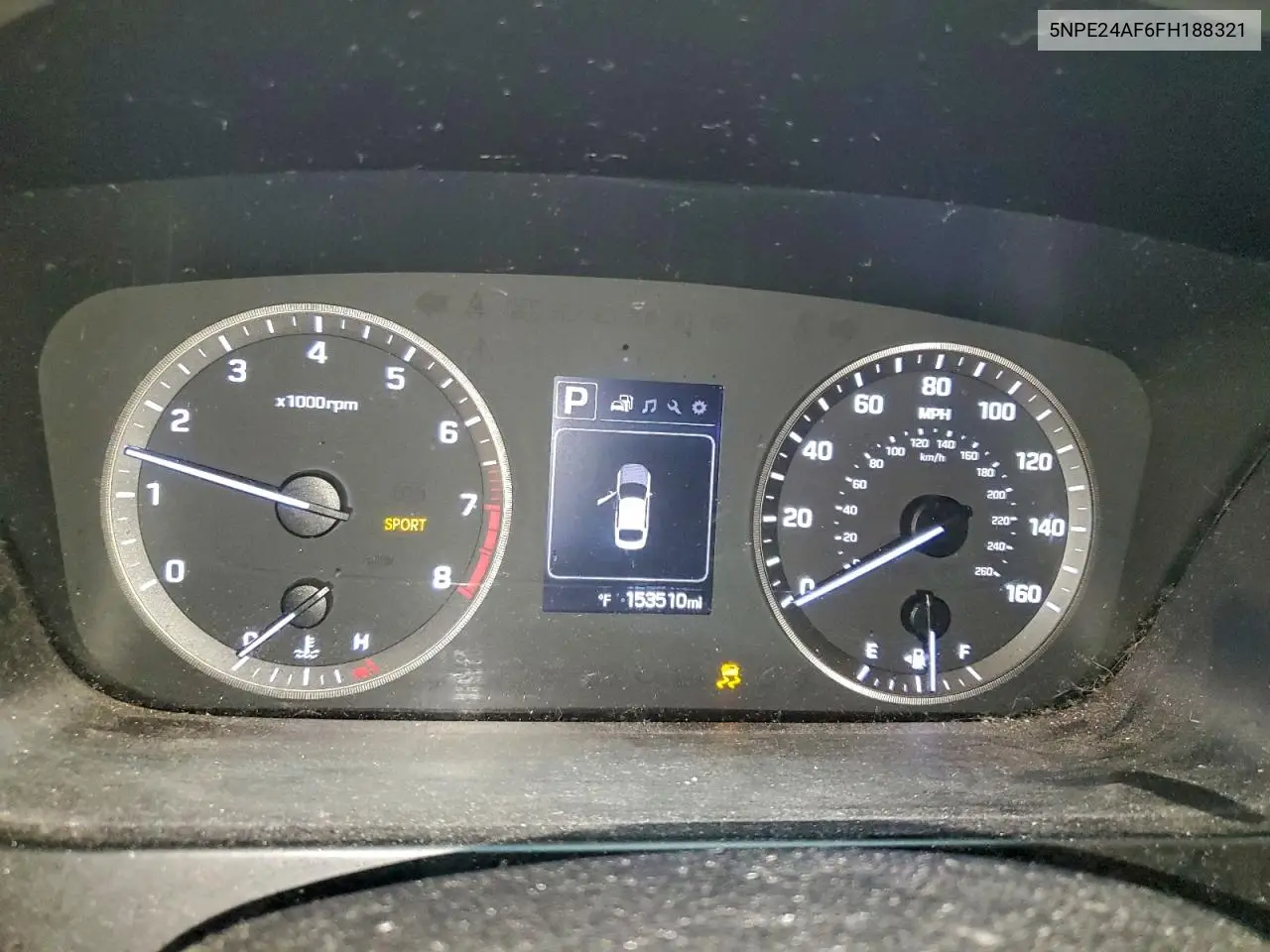 5NPE24AF6FH188321 2015 Hyundai Sonata Se