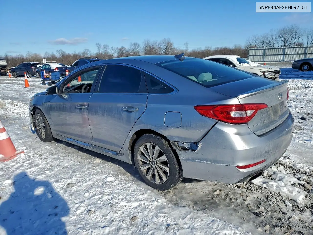 5NPE34AF2FH092151 2015 Hyundai Sonata Sport
