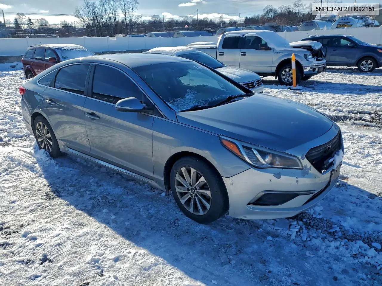 5NPE34AF2FH092151 2015 Hyundai Sonata Sport