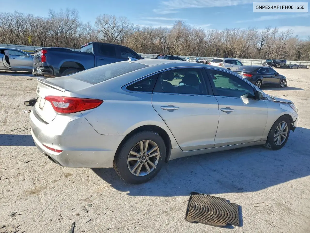 5NPE24AF1FH001650 2015 Hyundai Sonata Se