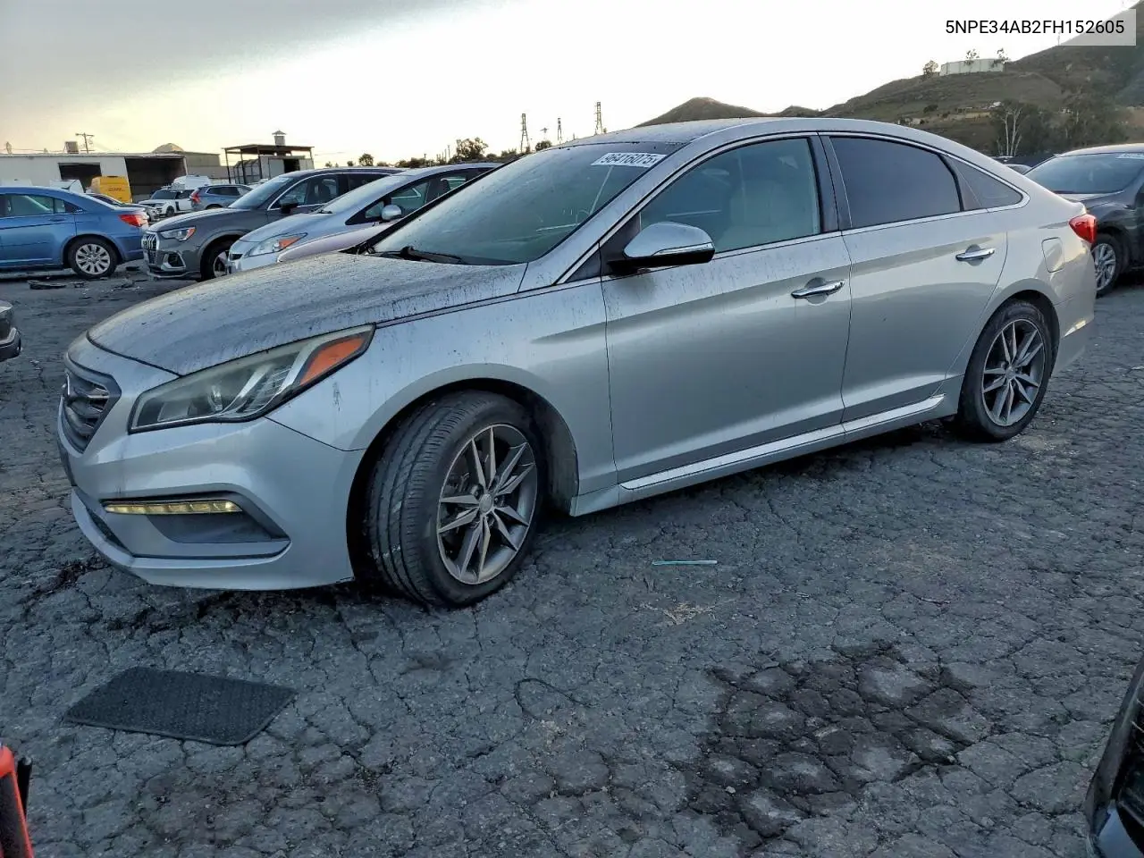 5NPE34AB2FH152605 2015 Hyundai Sonata Sport