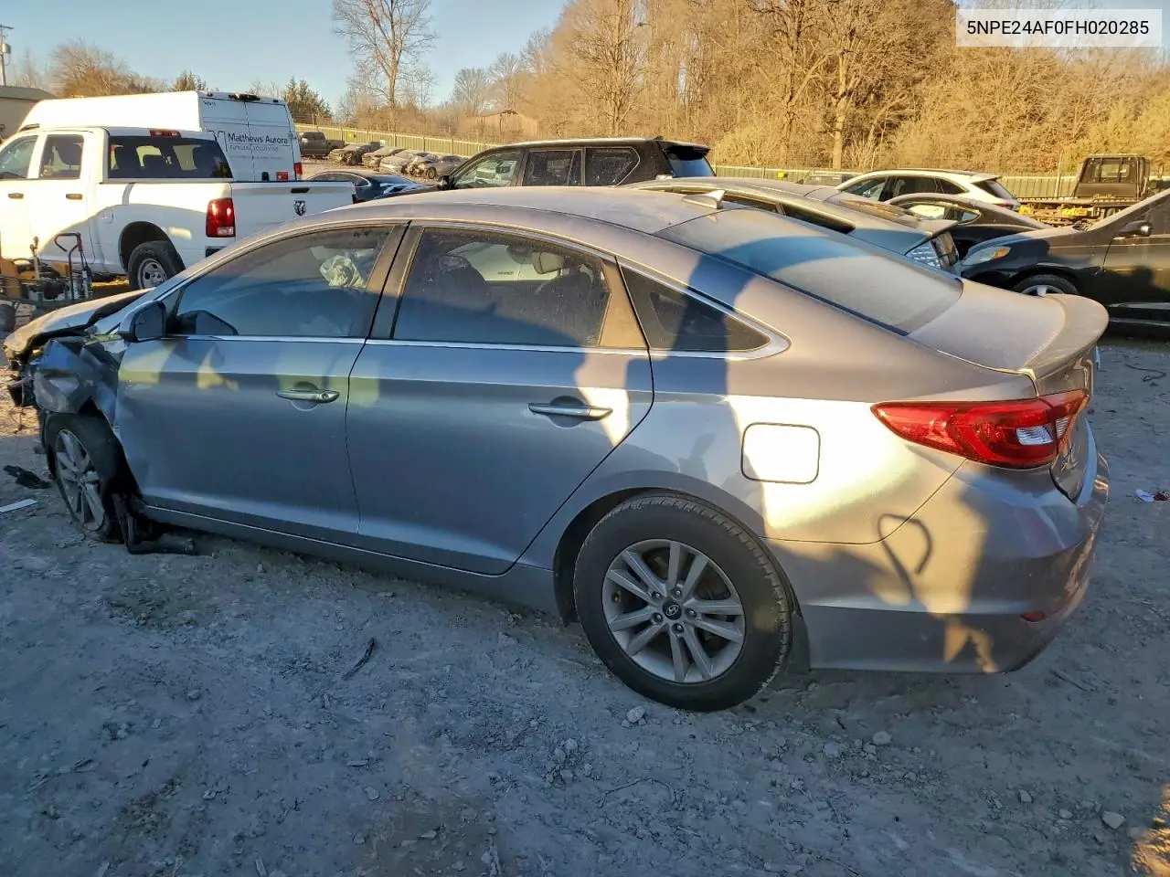 5NPE24AF0FH020285 2015 Hyundai Sonata Se