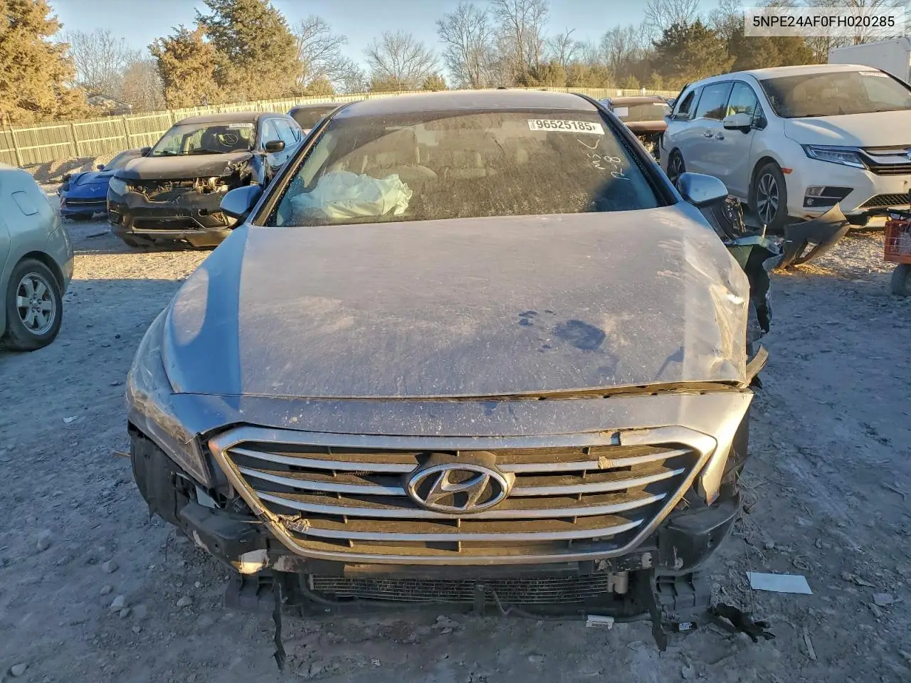 5NPE24AF0FH020285 2015 Hyundai Sonata Se