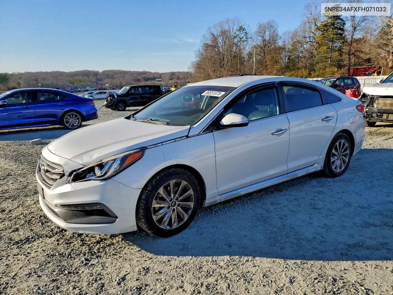 5NPE34AFXFH071032 2015 Hyundai Sonata Sport