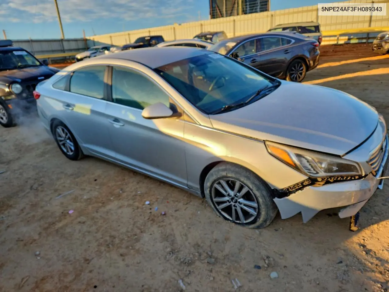 5NPE24AF3FH089343 2015 Hyundai Sonata Se