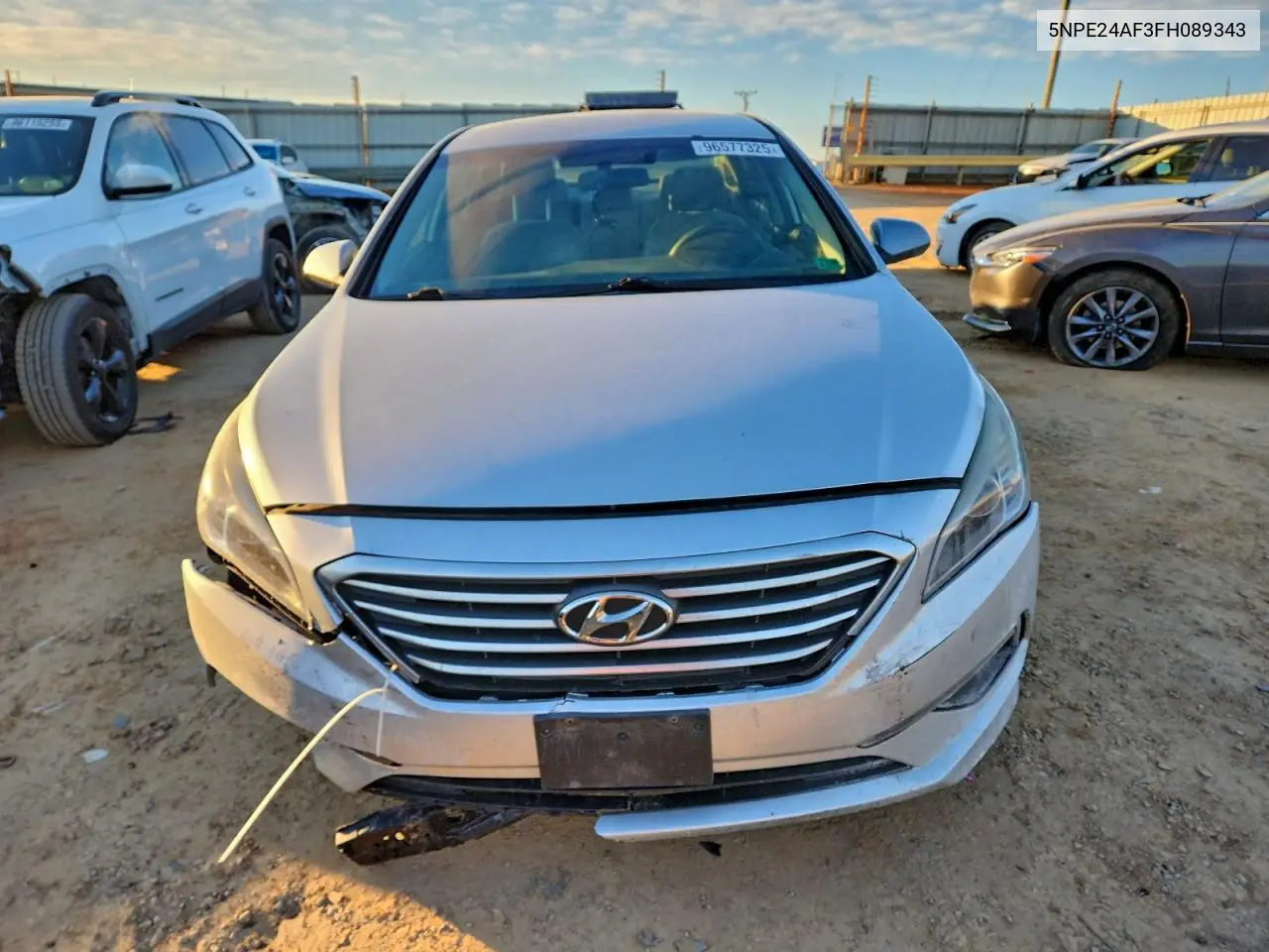 5NPE24AF3FH089343 2015 Hyundai Sonata Se