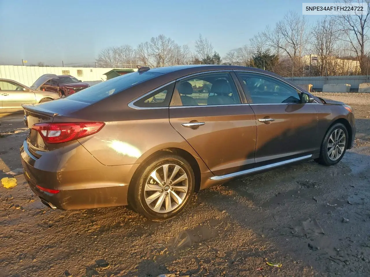 5NPE34AF1FH224722 2015 Hyundai Sonata Sport