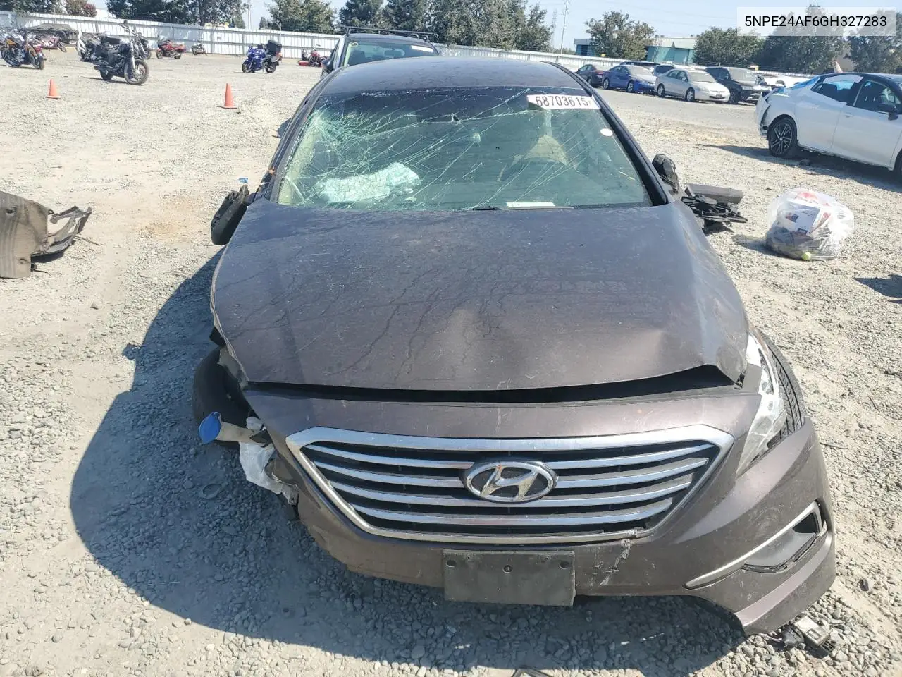 5NPE24AF6GH327283 2016 Hyundai Sonata Se