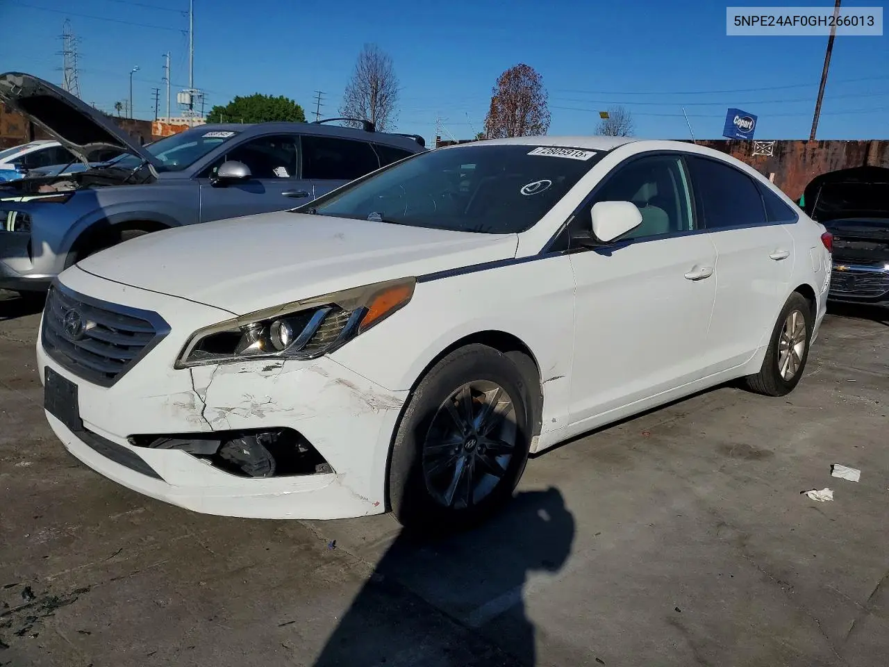 5NPE24AF0GH266013 2016 Hyundai Sonata Se