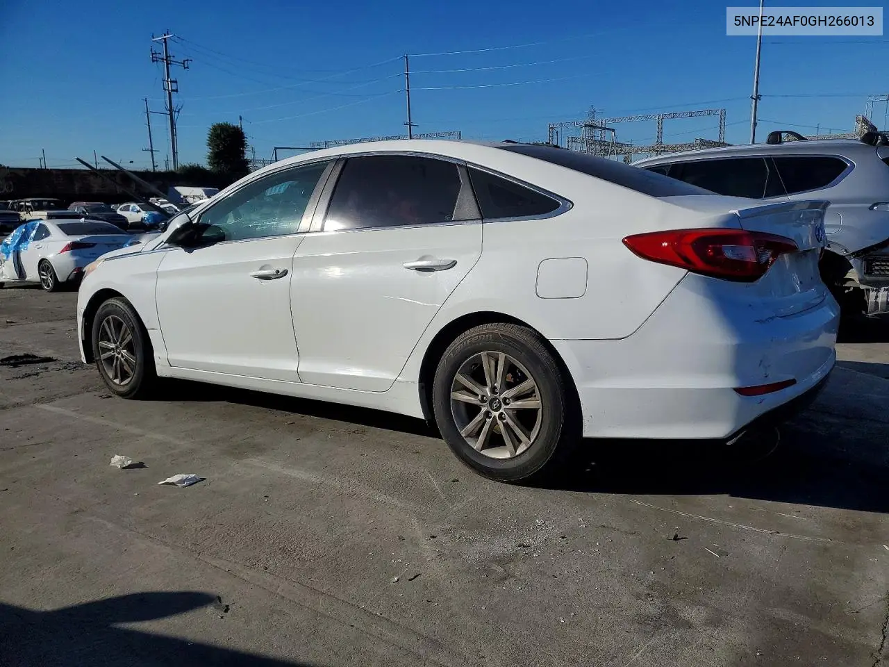 5NPE24AF0GH266013 2016 Hyundai Sonata Se