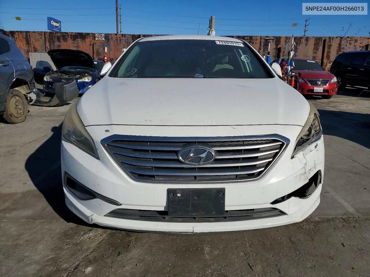 5NPE24AF0GH266013 2016 Hyundai Sonata Se