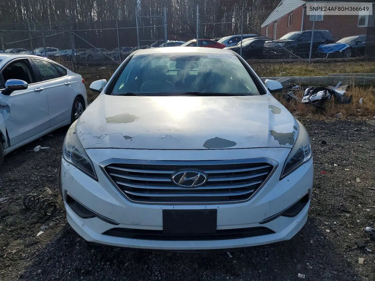 5NPE24AF8GH366649 2016 Hyundai Sonata Se