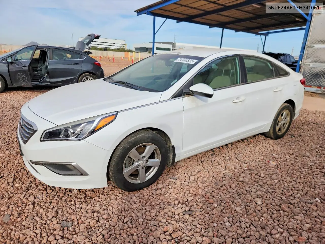 5NPE24AF0GH341051 2016 Hyundai Sonata Se