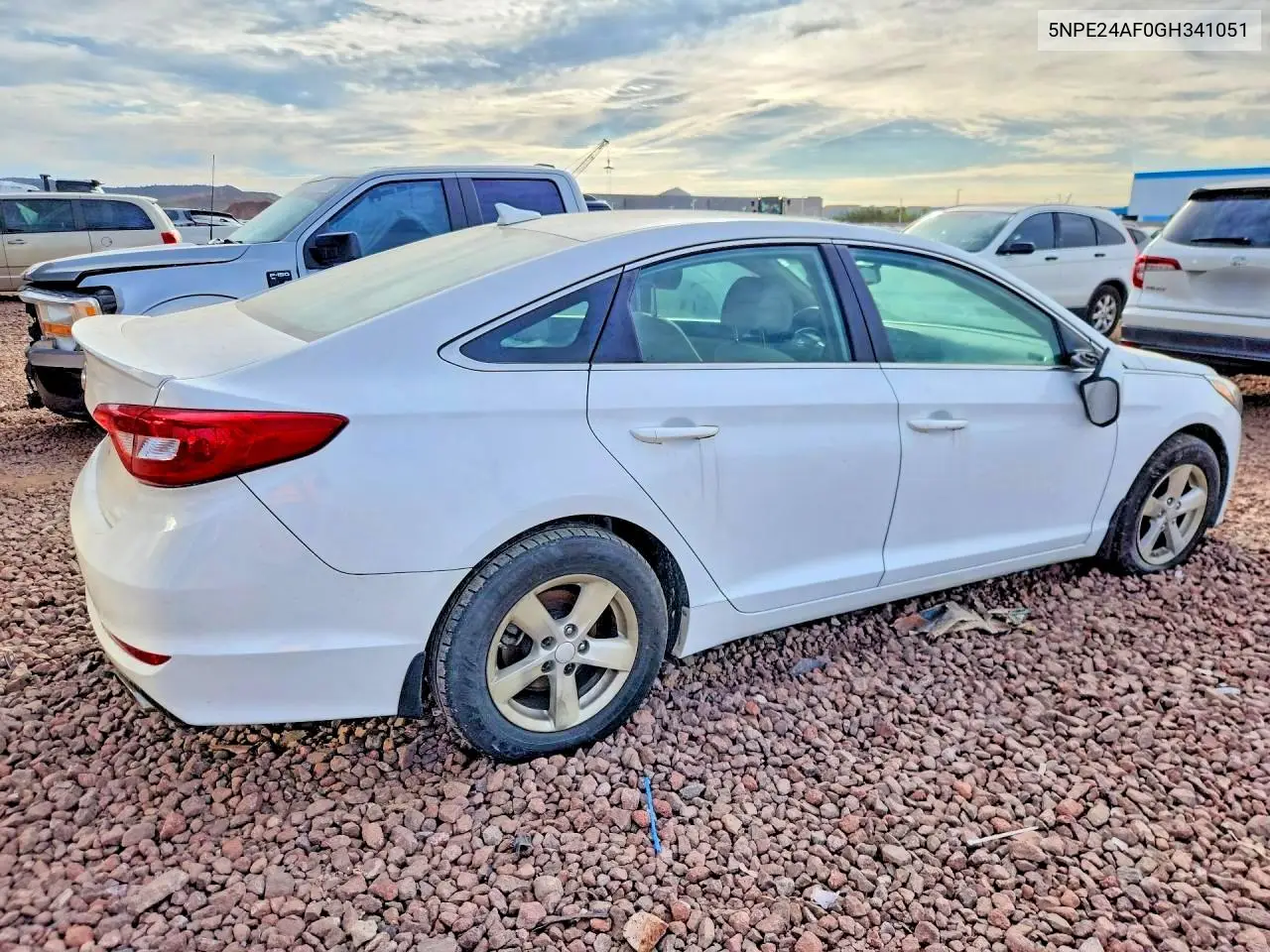 5NPE24AF0GH341051 2016 Hyundai Sonata Se