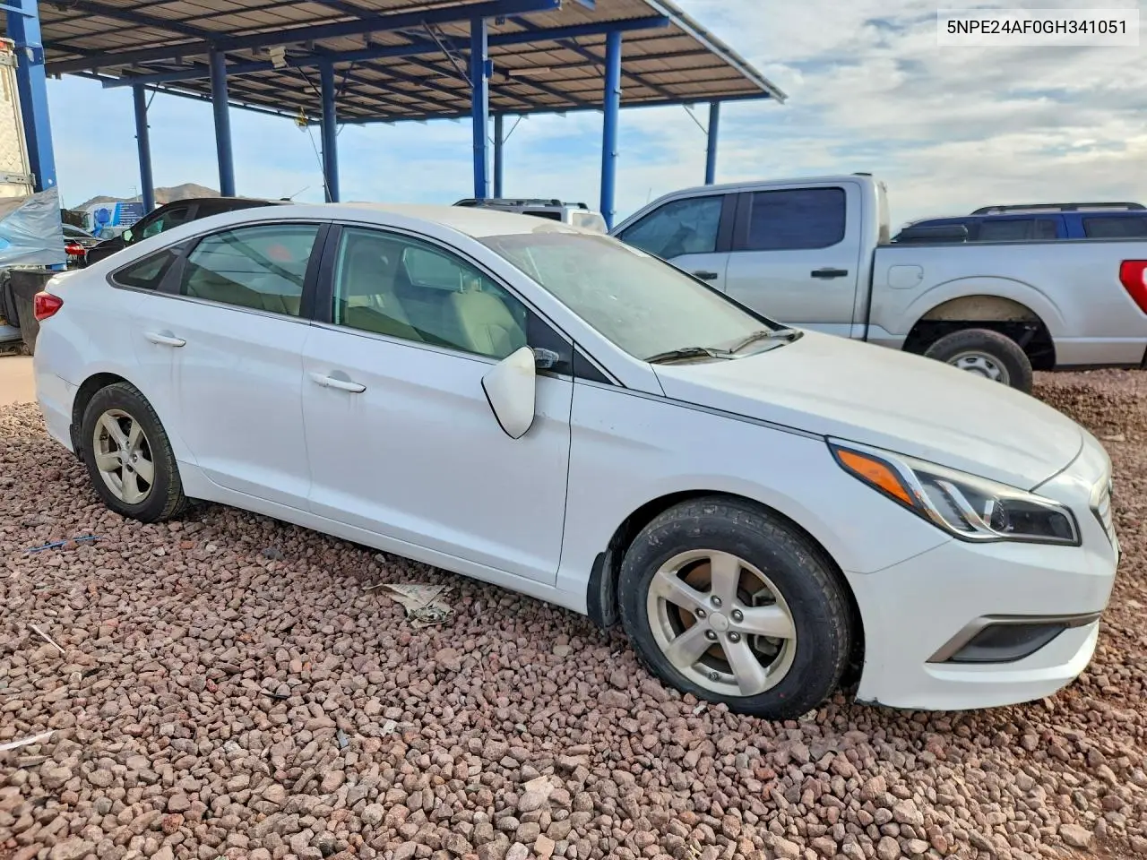 5NPE24AF0GH341051 2016 Hyundai Sonata Se